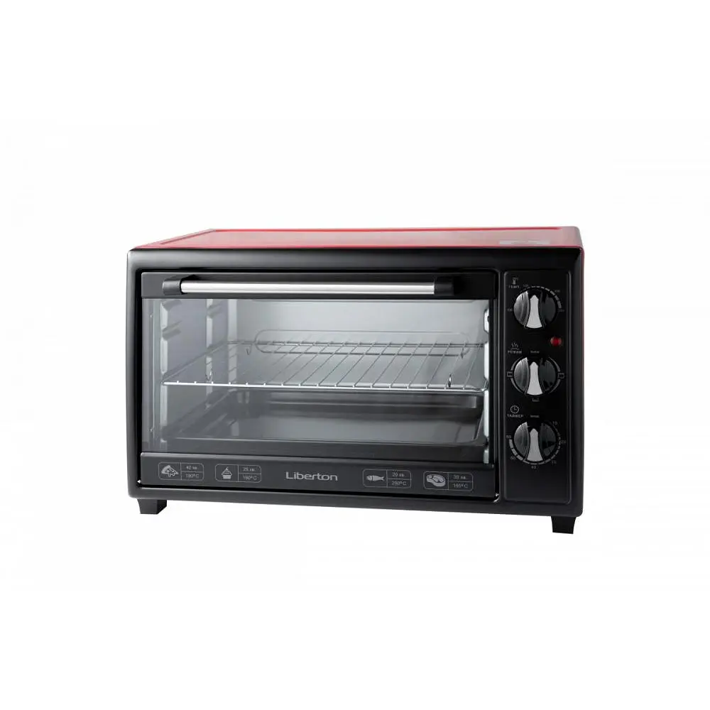 Духовка настільна Liberton LEO-350 Red - фото 3
