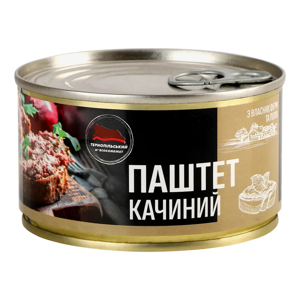 Паштет Тернопільський МК утиный 225 г - фото 2