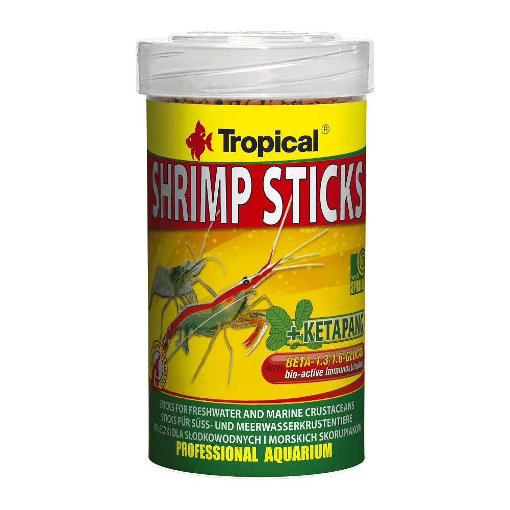 Сухой корм для креветок и раков Tropical в палочках Shrimp Sticks 100 мл - фото 2