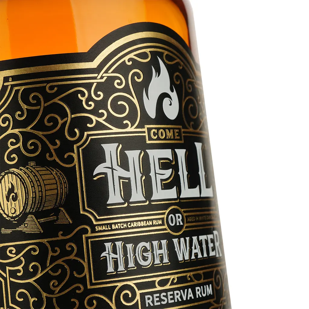 Ром Hell or High Water Reserva Rum 40% 0.7 л - фото 3