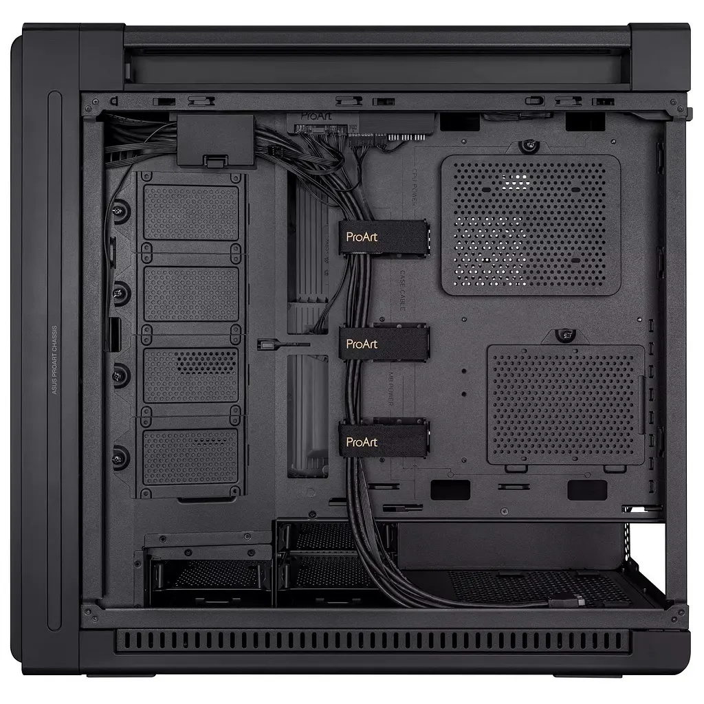 Корпус Asus ProArt PA602 Tempered Glass без БЖ (90DC00J0-B09000) Black - фото 9