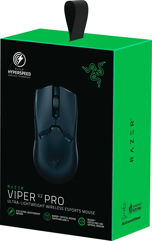 Миша комп'ютерна Razer Viper V2 Pro Wireless Black (RZ01-04390100-R3G1) - фото 9
