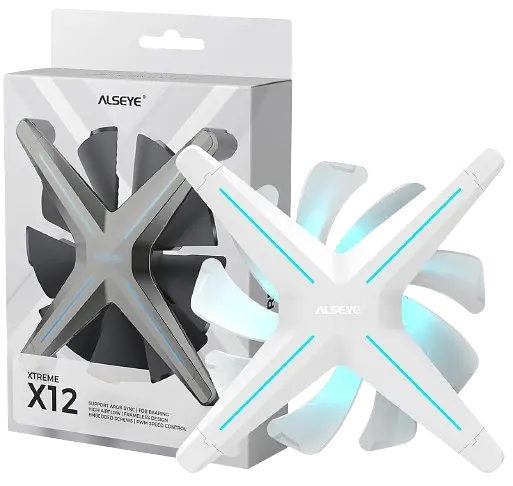 Вентилятор Alseye X12 Push ARGB White (AS.04.03.0026) - фото 3