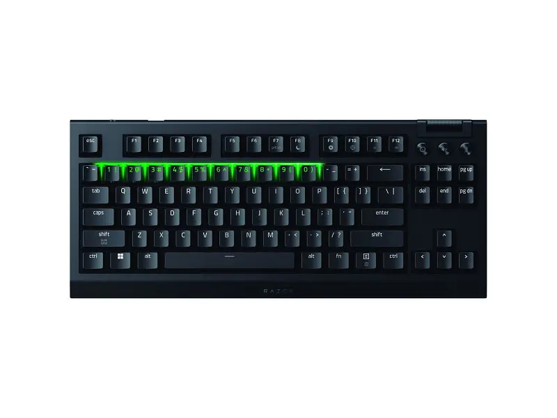 Клавіатура Razer BlackWidow V4 Low-Profile TKL Yellow switch (RZ03-05450100-R3M1) - фото 2