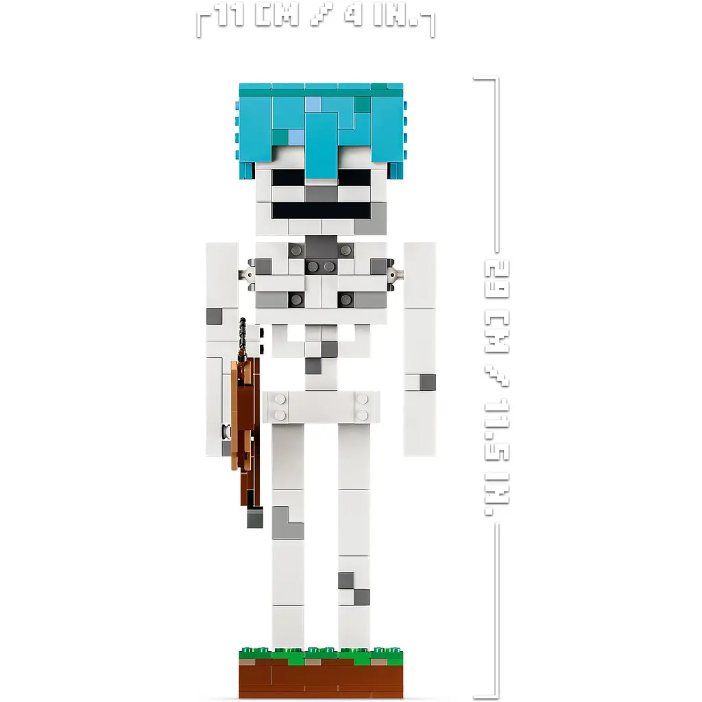 Конструктор LEGO Minecraft Скелет (21594) - фото 5