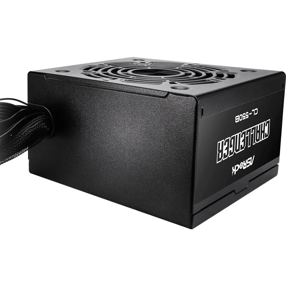 БЖ 550W ASRock Challenger CL-550B 120mm, 80+ Bronze, Retail (CL-550B) - фото 5
