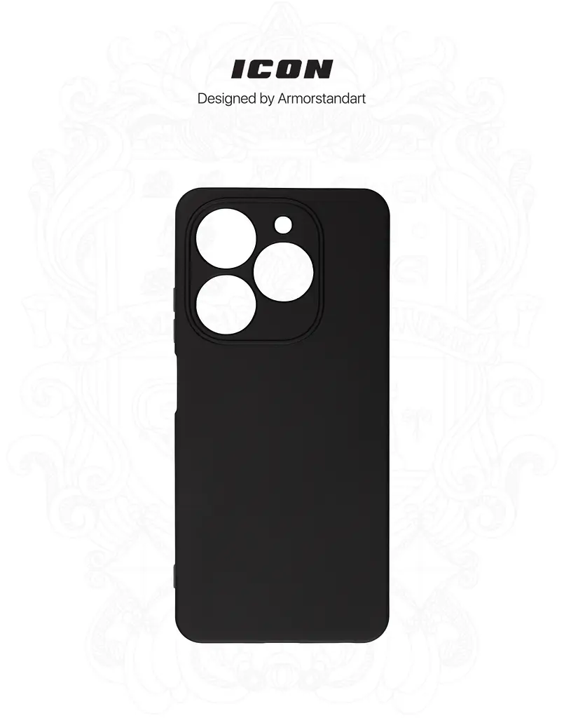 Чехол ArmorStandart ICON для Infinix Smart 8 Camera cover Black (ARM79059) - фото 3