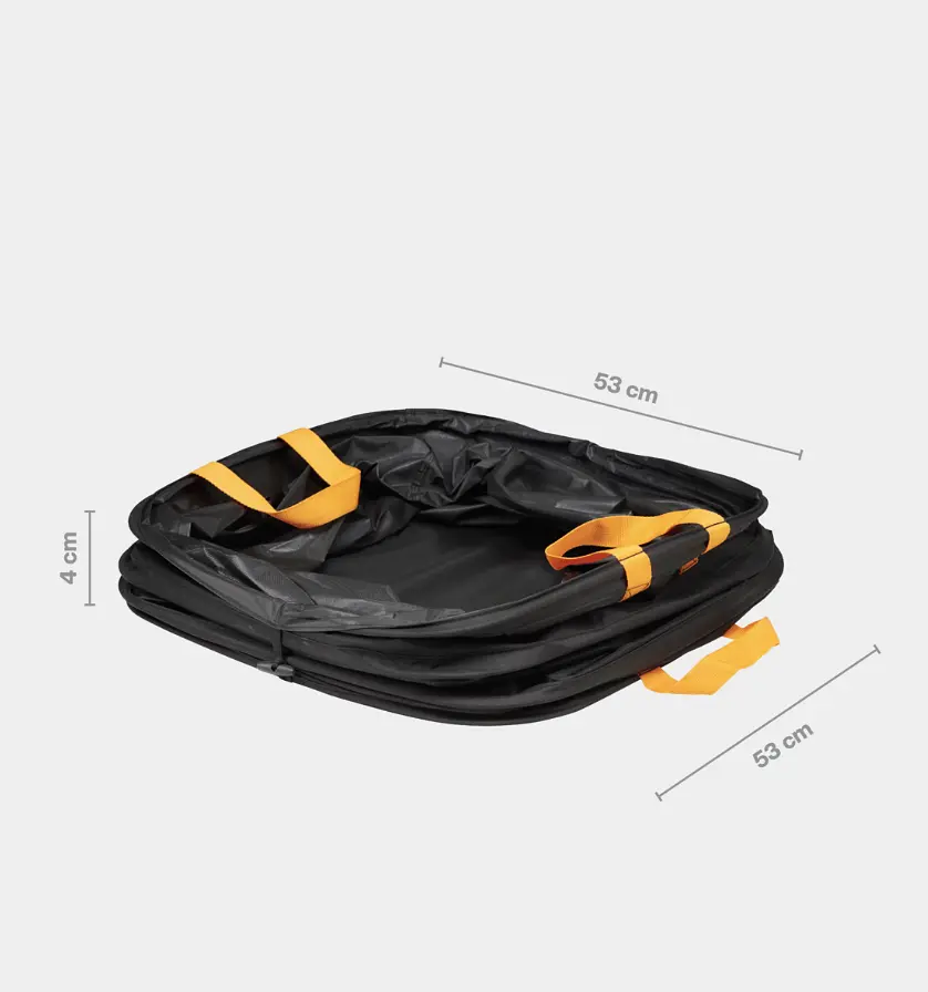 Складаний садовий мішок для листя 175 літри Fiskars Solid - фото 7