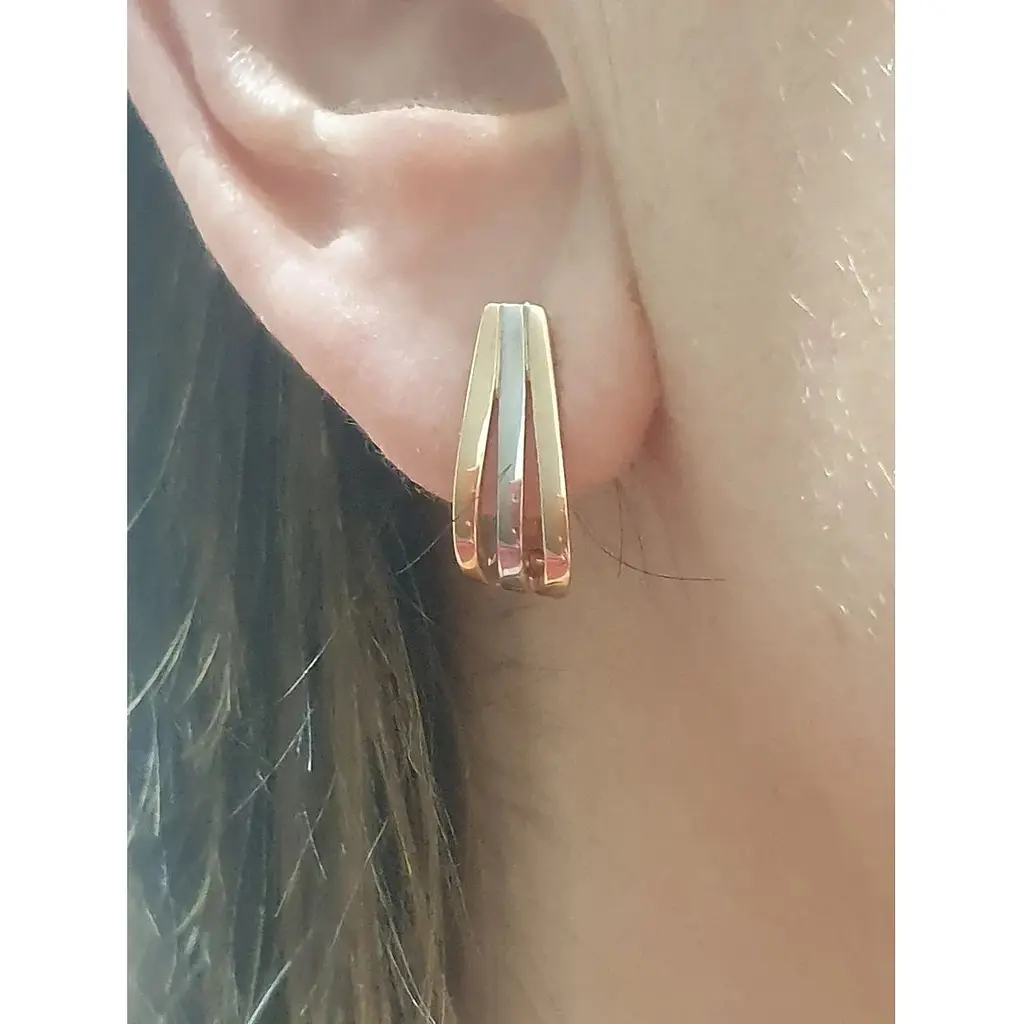 Золотые серьги Империя золота. СБ303И - фото 2