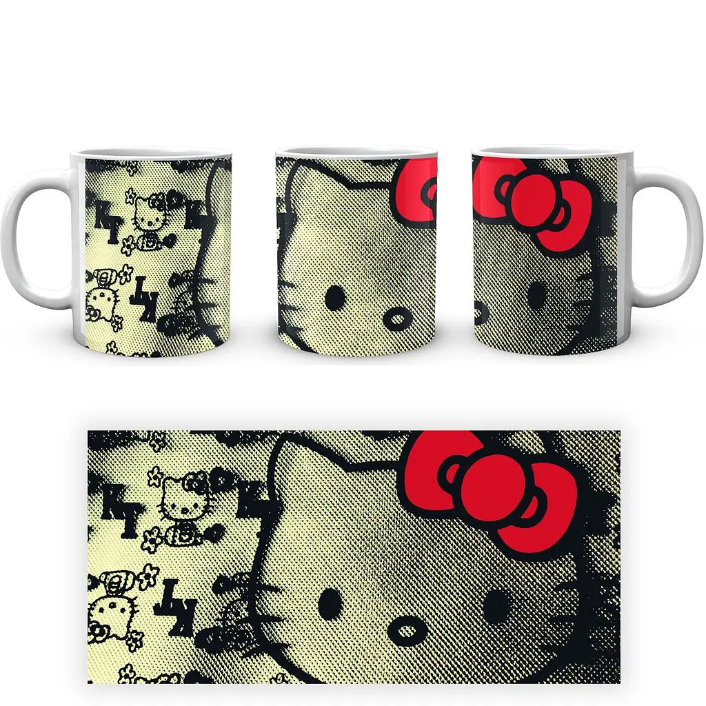 Кухоль GeekLand Hello Kitty Хелло Кітті HK 02.14 330 мл білий - фото 4