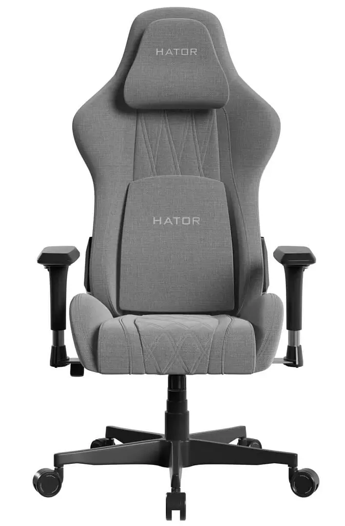 Ігрове крісло HATOR Darkside 3M Fabric Grey (HTC3016M) - фото 3