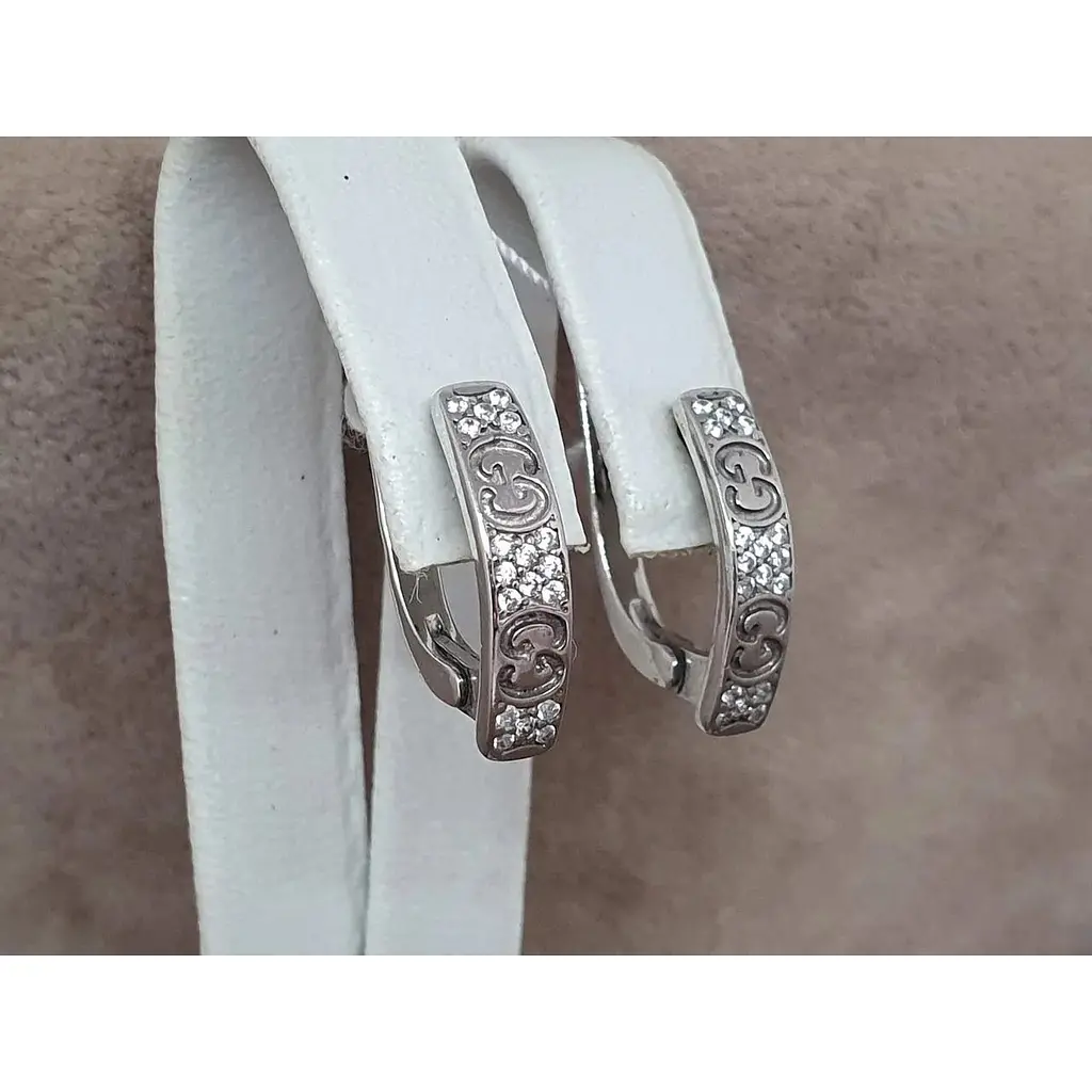 Срібні сережки Агні ГЕЛЛА з фіанітами. 2188/1Р-CZ - фото 3