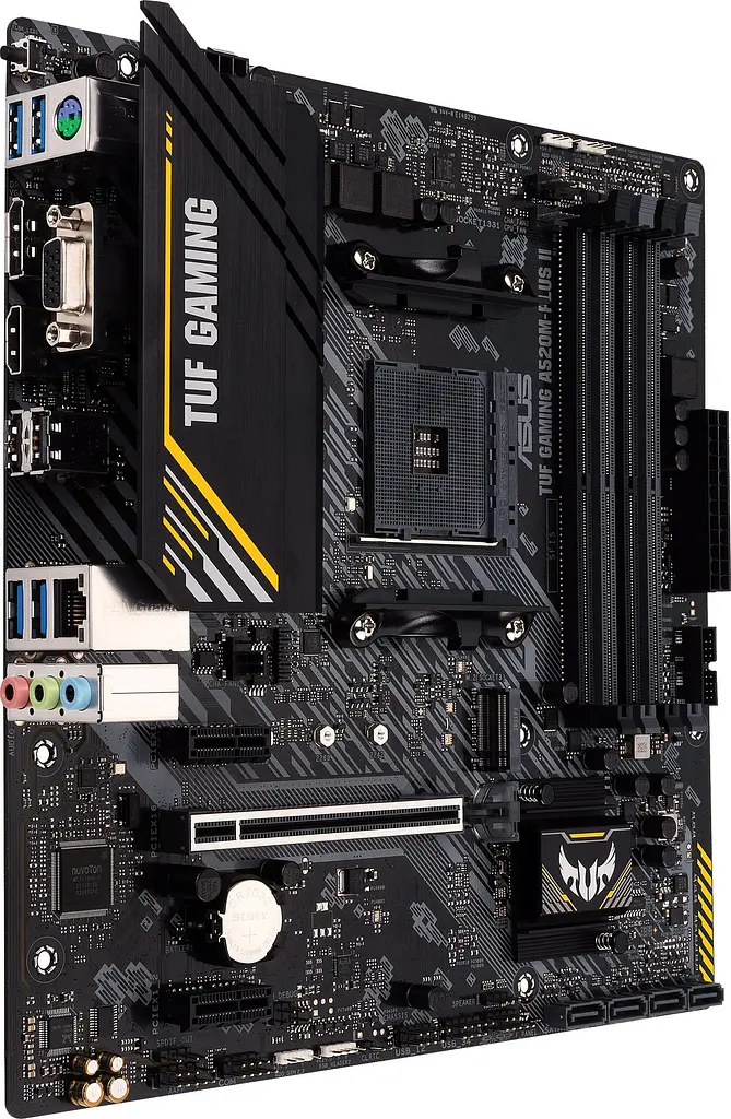 Материнская плата TUF GAMING A520M-PLUS II sAM4 A520 4xDDR4 HDMI DP D-Sub mATX Asus teh0019067 - фото 4