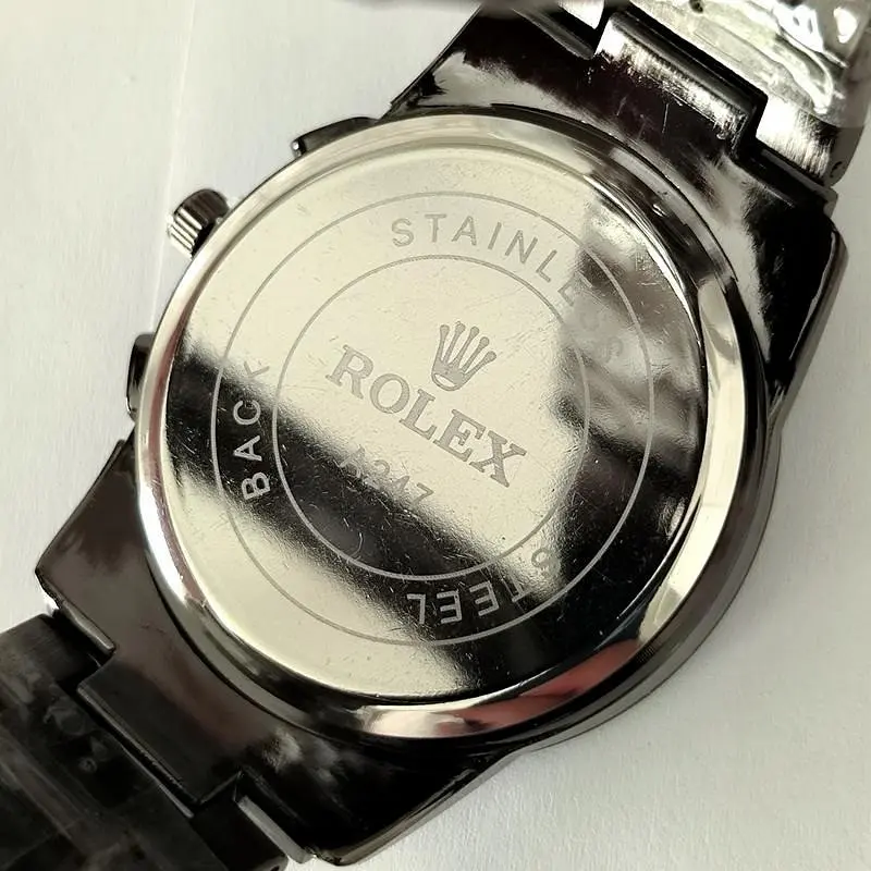 Наручний годинник чоловічий Clockhouse Rolex Чорний (IBW920BB) - фото 5