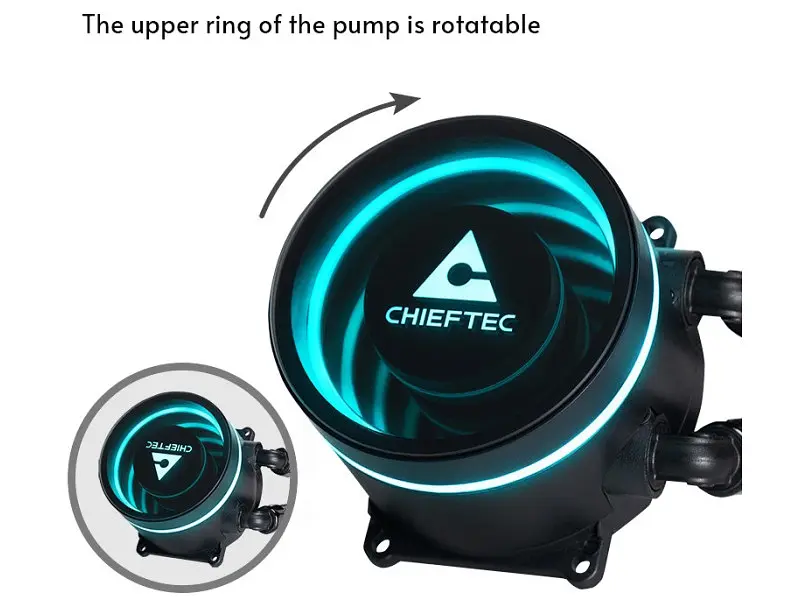 Водяне охолодження Chieftec Iceberg 360 ARGB (CLC-360-RGB) - фото 5