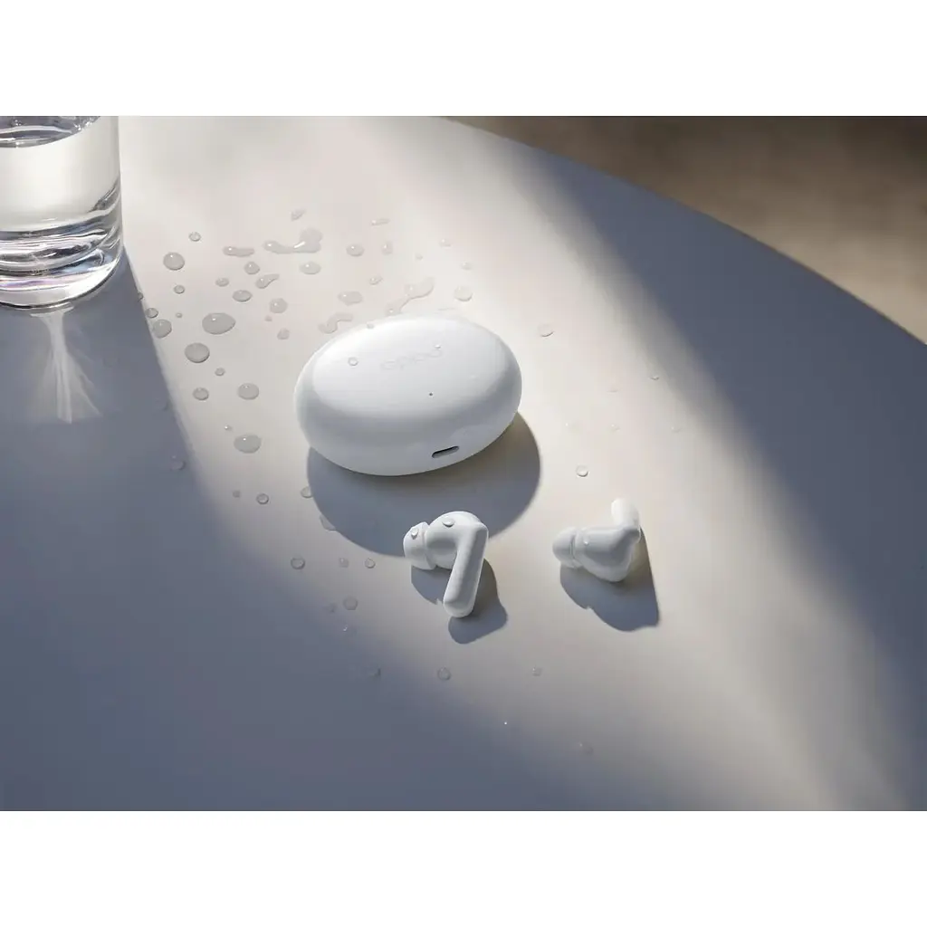 Беспроводные наушники Oppo Enco Air4 ETEE1 Silky White (белые) - фото 7