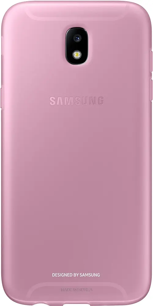 Чохол Samsung Jelly Cover Galaxy J7 2017 pink (EF-AJ730TPEGRU) - фото 5