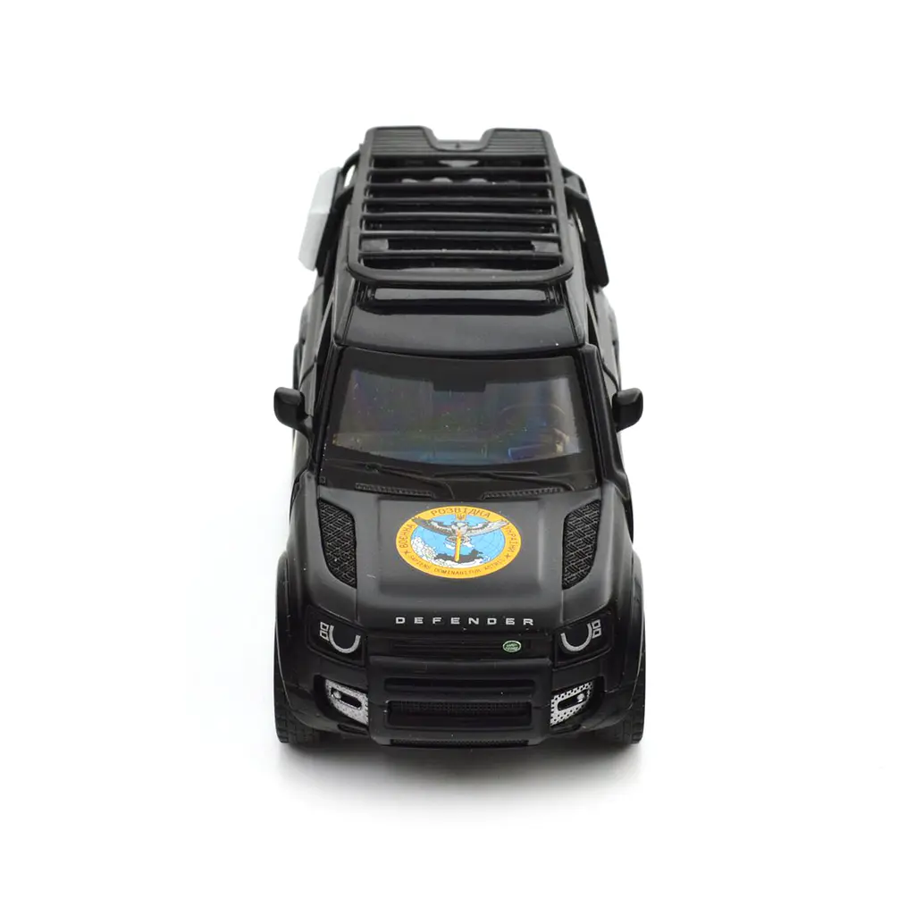 Автомодель TechnoDrive Шеврони Героїв Land Rover Defender 110 ГУР МО (250364M) - фото 10