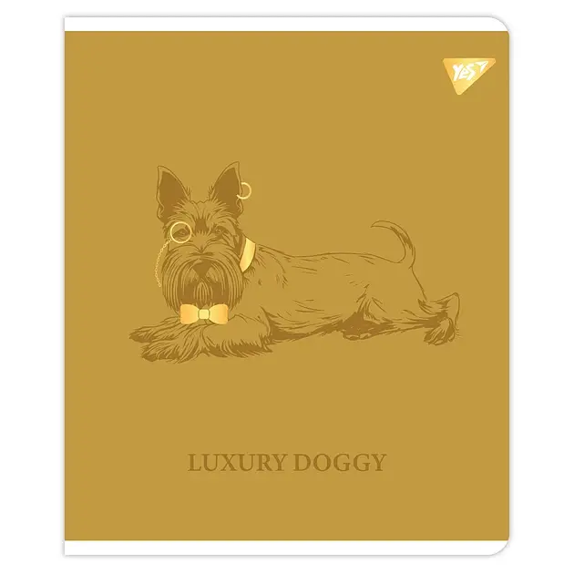 Зошит для записів А5 Yes Luxure doggy 24 аркуша в клітинку (767539) - фото 2