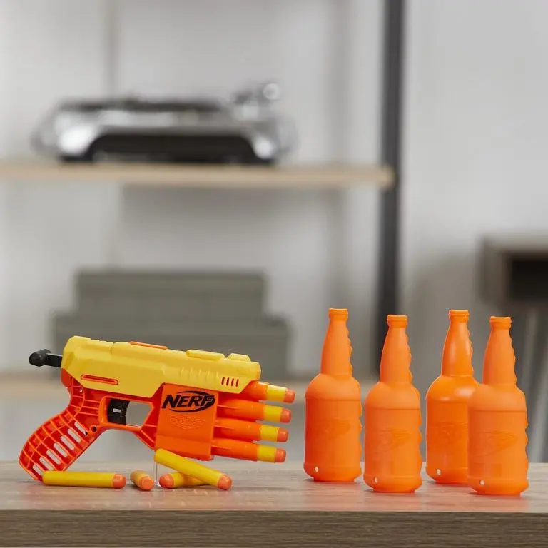 Набір для стрільби по мішенях Hasbro з бластером Nerf Alpha Strike Fang Qs-4 (E8308) - фото 3