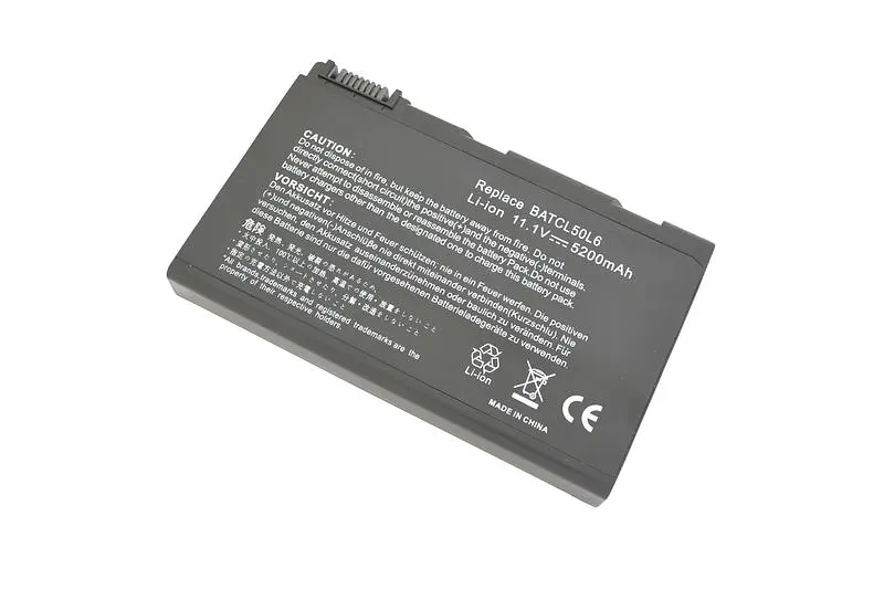 Акумулятор для ноутбука Acer BATBL50L6 Aspire 3100 11.1V Black 5200 mAh - фото 2