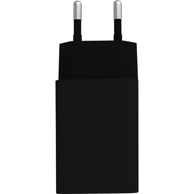 Сетевое зарядное устройство ColorWay 1USB AUTO ID 2A (10W) + cable Lightning Black - фото 3
