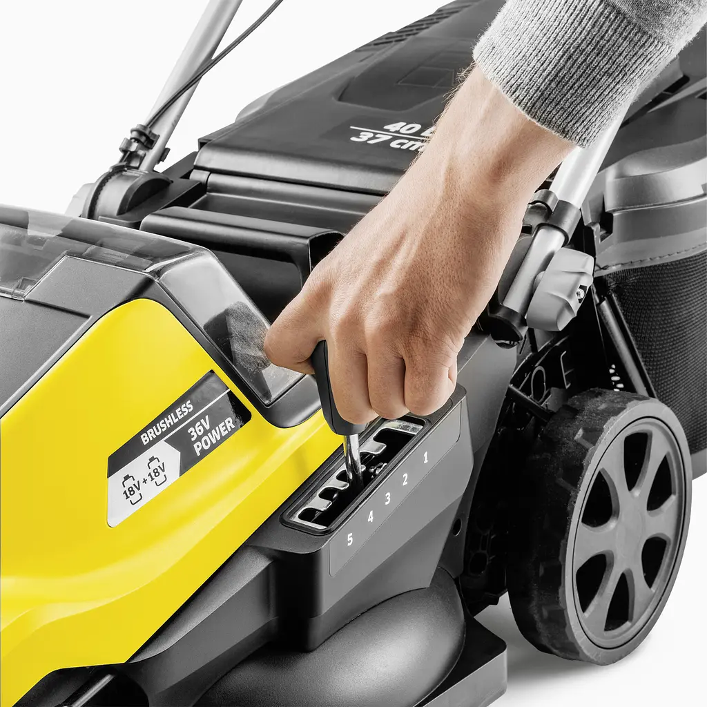 Газонокосарка акумуляторна LMO 4-18 Dual 18В 37см 25-65мм без АКБ та ЗП Karcher sad0002030 - фото 4