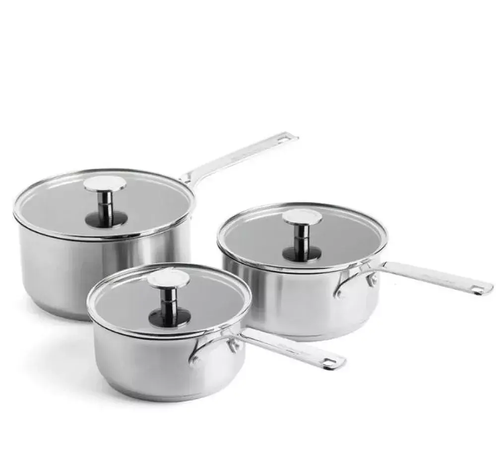 Набір посуду KitchenAid SSS, 8 предметів, 16/18/20 см, 1,49/2,13/3,11 л, 20+28 см (CC004221-001) - фото 2