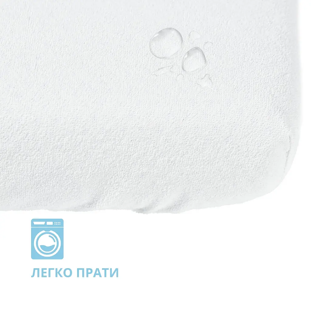 Наматрацник водонепроникний дитячий Papaella з бортом та резинками по кутках 60х120х15 см (8000035490) - фото 5