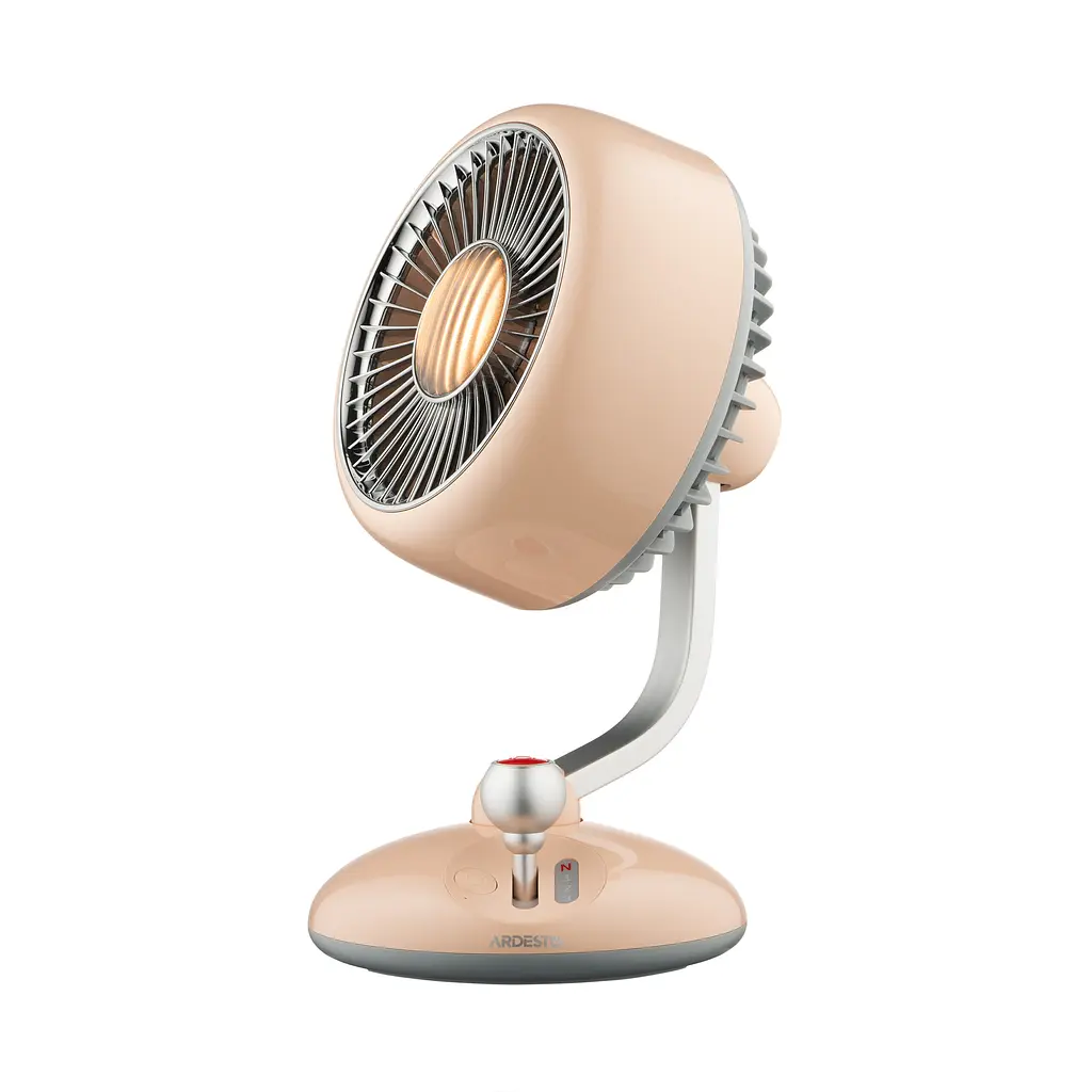 Вентилятор настільний ARDESTO AviaFan FT-F3600BG Beige, 12 см, акумулятор, підсвітка, USB-A Type-C - фото 5
