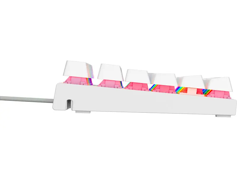 Клавіатура Genesis Thor 303 TKL RGB Outemu Peach Silent White (NKG-2063) - фото 5