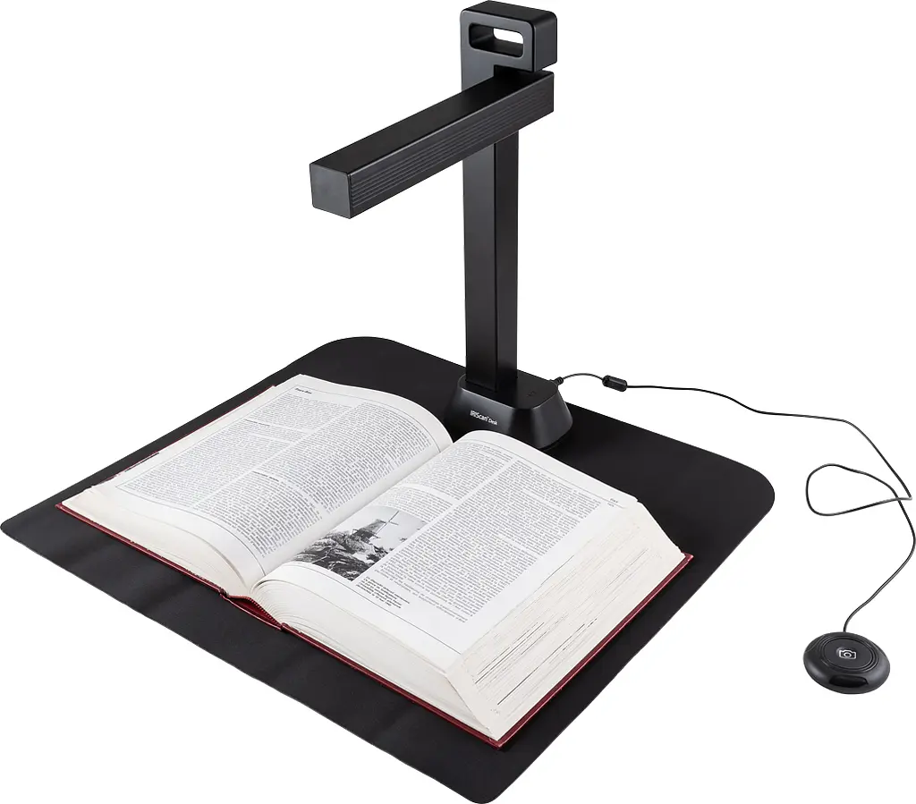 Сканер A3 Canon IRIScan Desk 6 Pro 21MP, 60 стор/хв, MP3, WAV, MIC, USB, книжковий чорний - фото 6