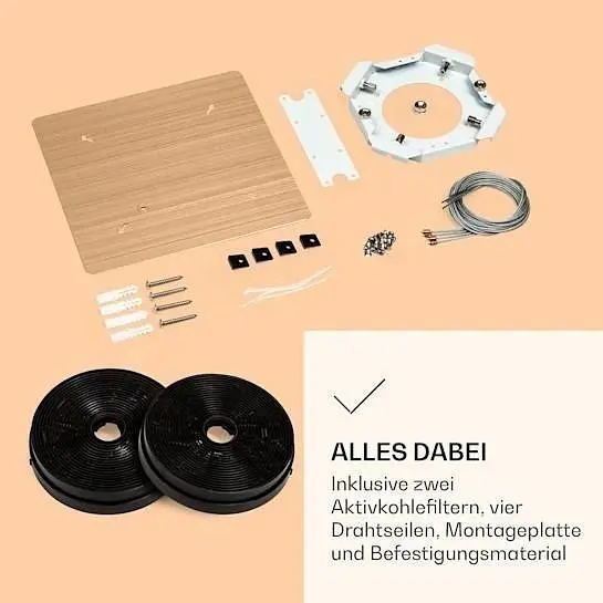 Острівна витяжка Klarstein Futurelight Smart 420 м³/г (10038708) - фото 7