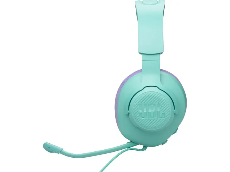 Навушники з мікрофоном JBL Quantum 100M2 Cyan (QTUM100M2CYN) - фото 4