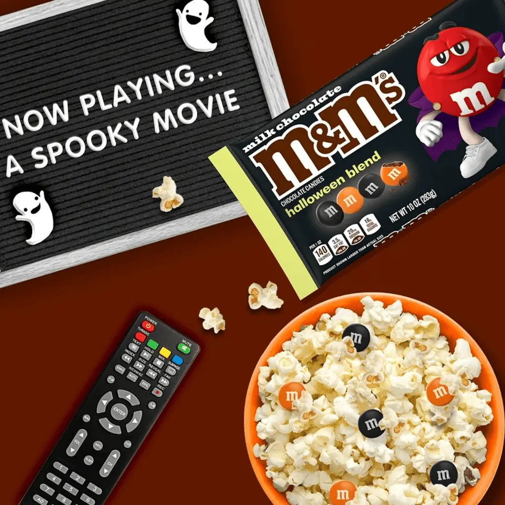Драже M&M's Milk Chocolate Halloween Blend Candy 283г - фото 4
