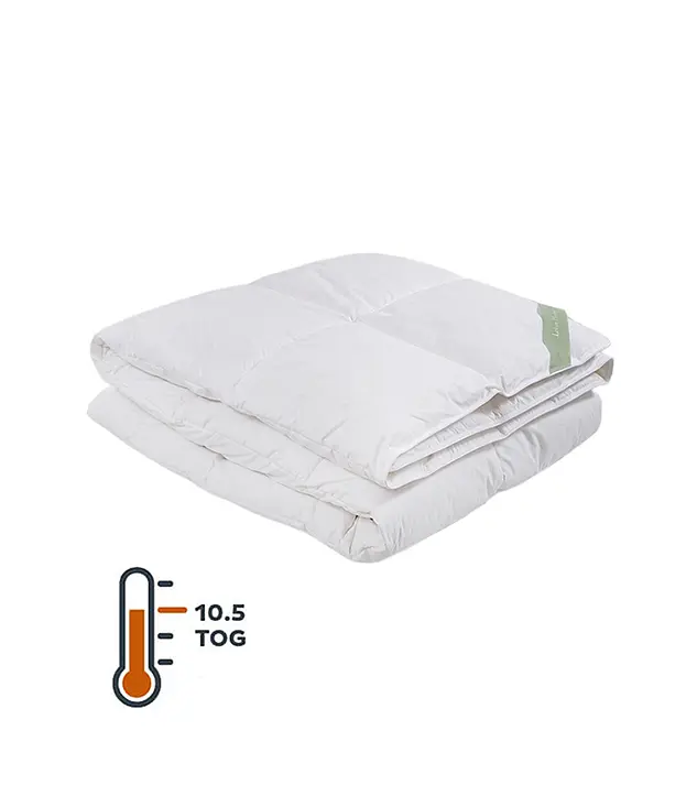 Одеяло Lotus Home - Goose 70% 10,5 tog пуховое 155x215 полуторное - фото 2