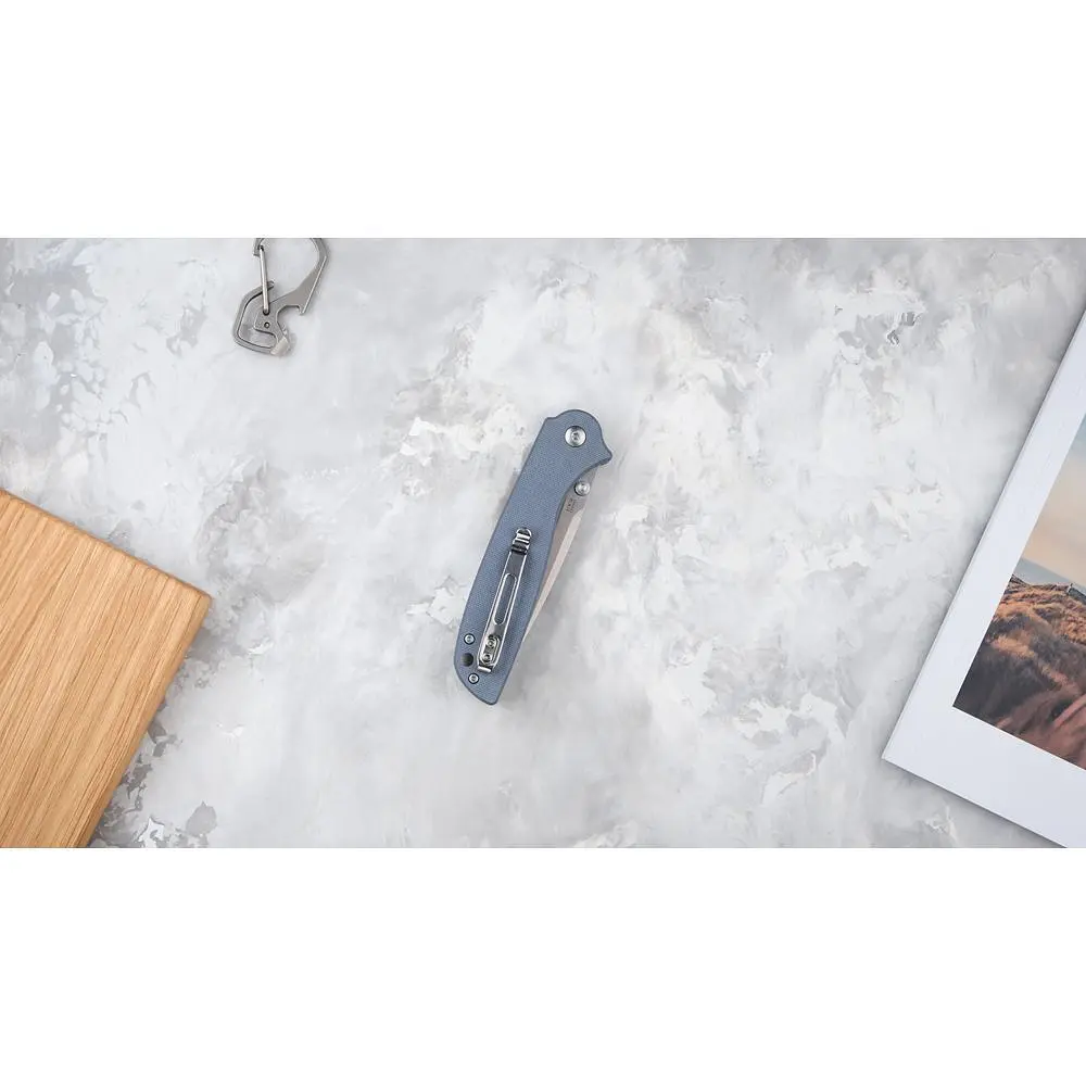 Ніж складаний Ganzo G6803 ciрий - фото 9