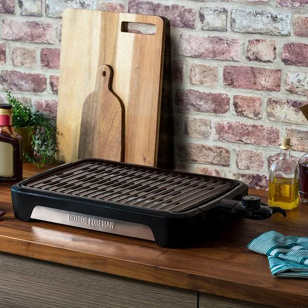 Гриль George Foreman Smokeless BBQ Grill барбекю 1606 Вт чорний (25850-56) - фото 9