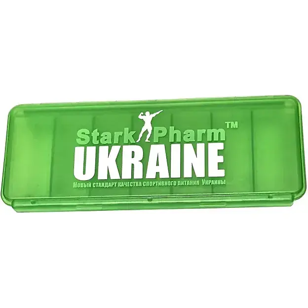 Таблетниця Stark Pharm Pillbox 7 Cell Green - фото 3