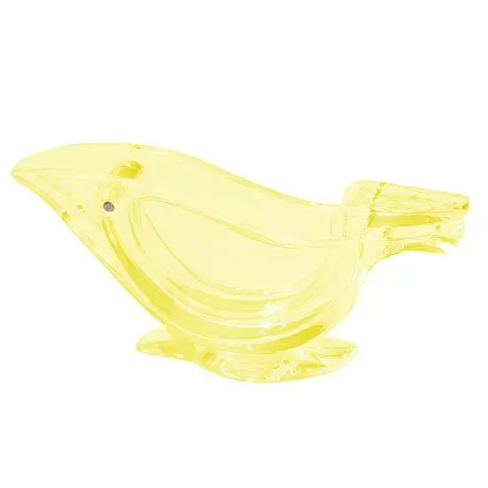 Соковыжималка ручная Birdie Juicer Manual juicer сквизер, пресс для кусочков лимона, лайма, долек цитрусовых, Yellow - фото 3