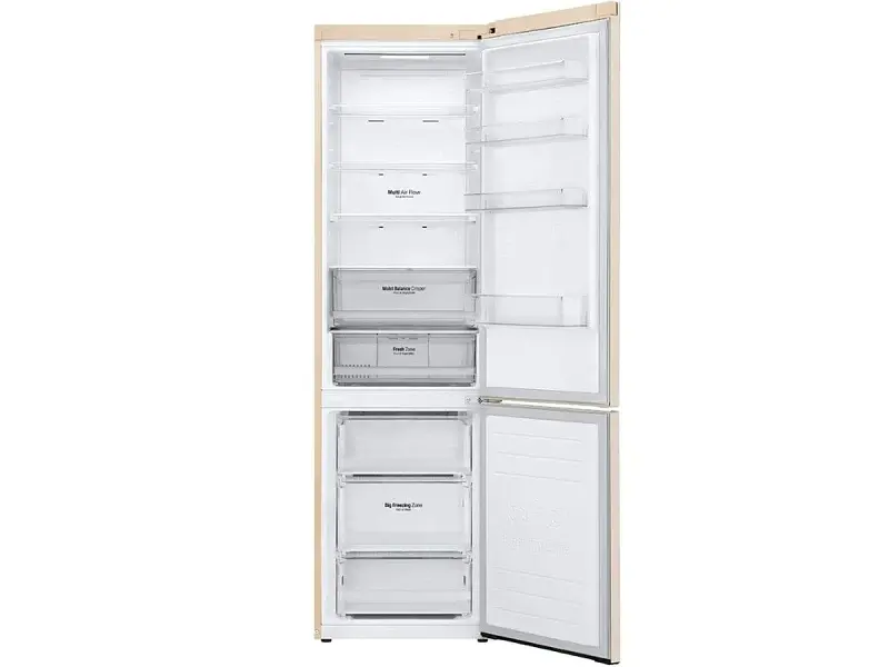Холодильник з морозильною камерою LG GC-B509MEWM - фото 7