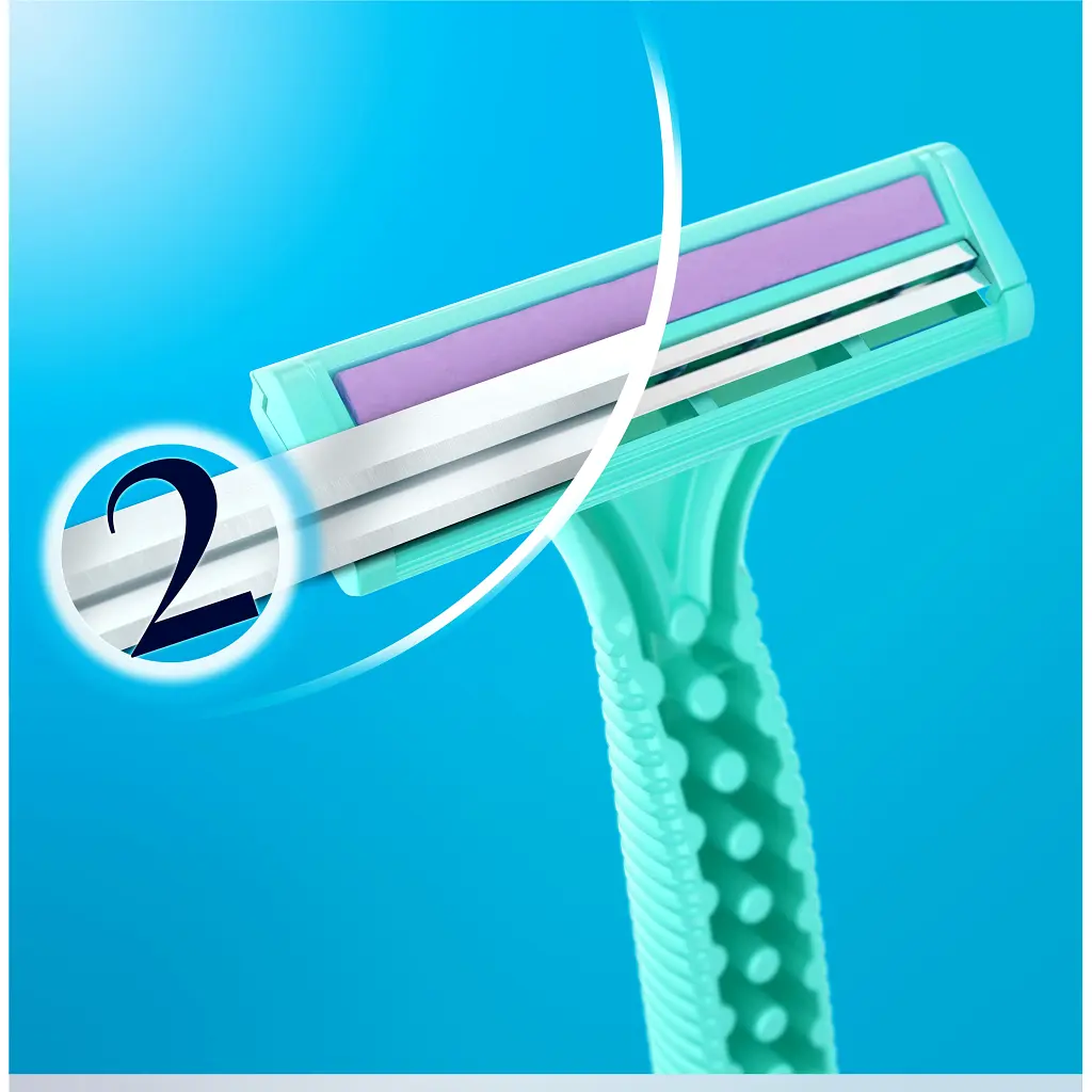 Бритва Gillette Simply Venus 2 одноразова 2 шт. (3014260248642/8700216143653) - фото 3