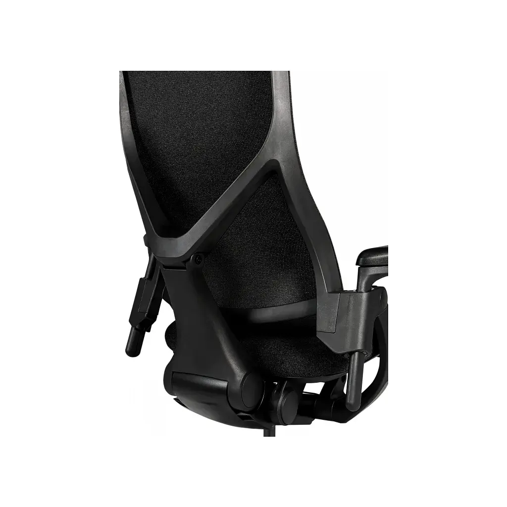 Офісне крісло GT Racer B-6314 Black (B-6314 Fabric Black/Black) - фото 6