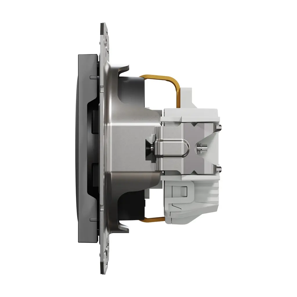Розетка Schneider Electric ASFORA со штор. антрацит (EPH2900271) - фото 4