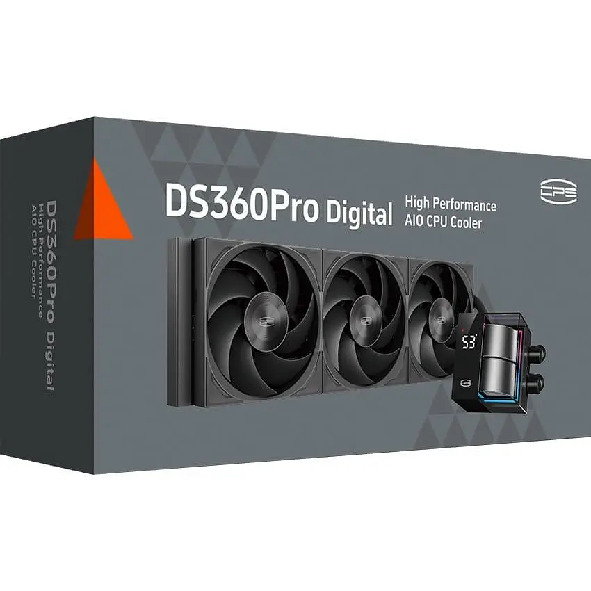 СВО PcCooler PсCOOLER DS360 PRO Digital Black (D7-S360WBKN-GL) - фото 7