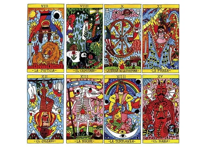 Карти Таро Fournier Полум'я (Tarot del Fuego by Ricadrdo Cavolo) (ВР_КТП) - фото 4