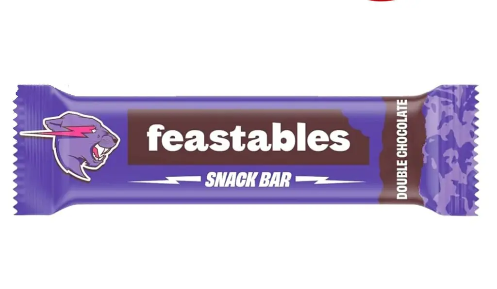 Батончики з подвійним шоколадом Feastables MrBeast Double Chocolate 5 х 40 г - фото 2