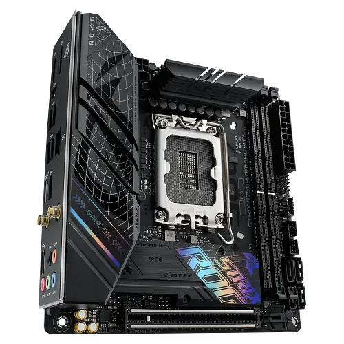 Материнська плата Asus B760-I ROG Strix Gaming Wi-Fi LGA 1700 (ROG STRIX B760-I GAMING WIFI) Б/В - фото 2