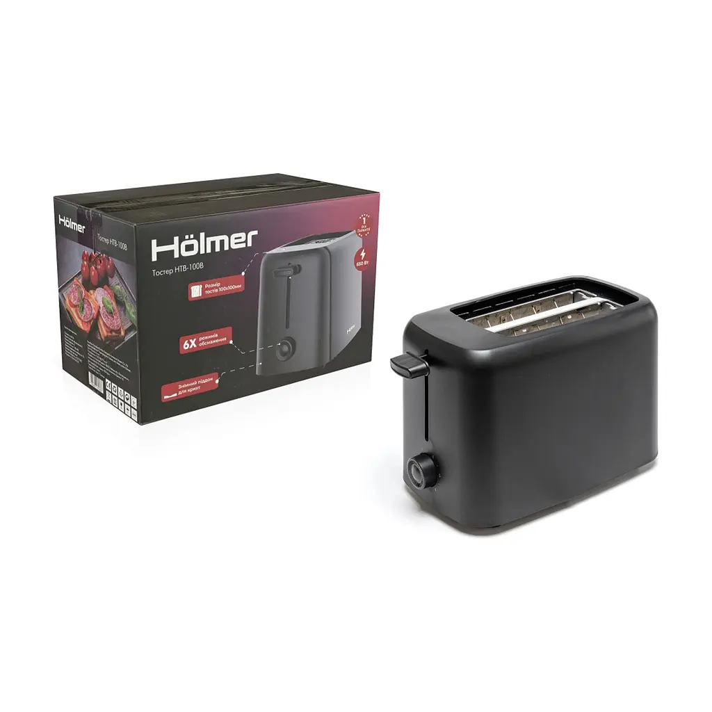 Тостер Hölmer HTB-100B - фото 9