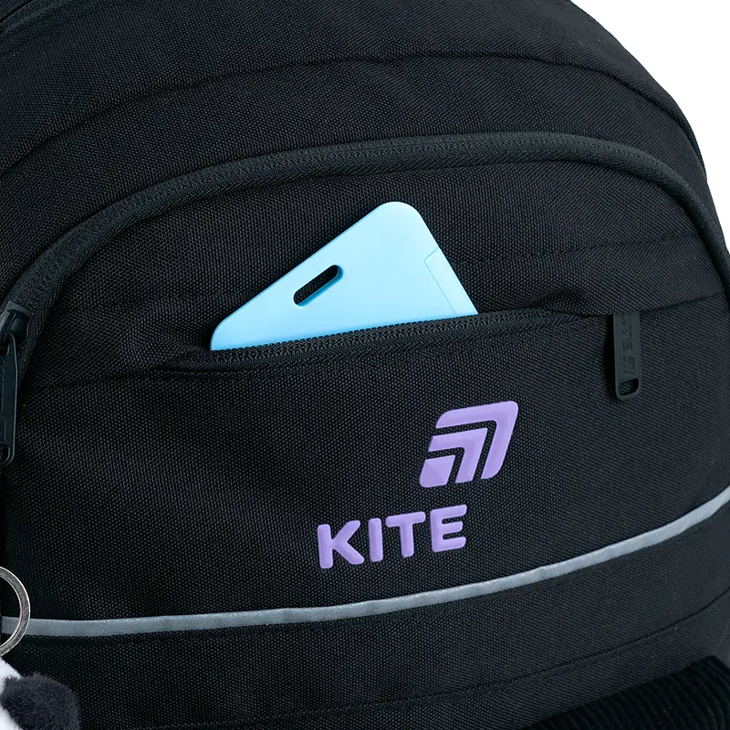 Рюкзак для початкової школи Kite Education 584 Panda Love Чорний (K26-584M-2) - фото 9